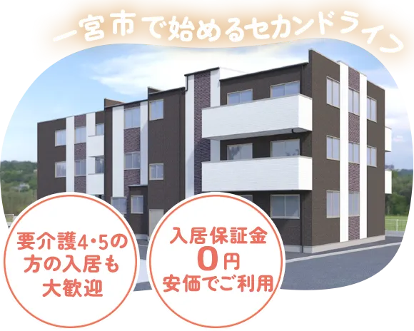 住み慣れた一宮市で始めるセカンドライフ